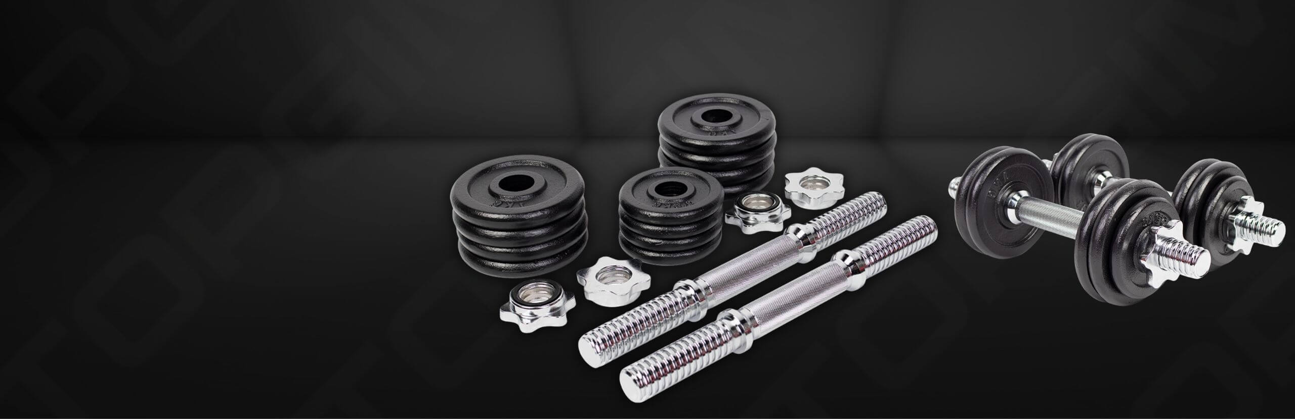 SET OF DUMBBELLS (14KG)