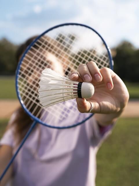 Utilize para badminton