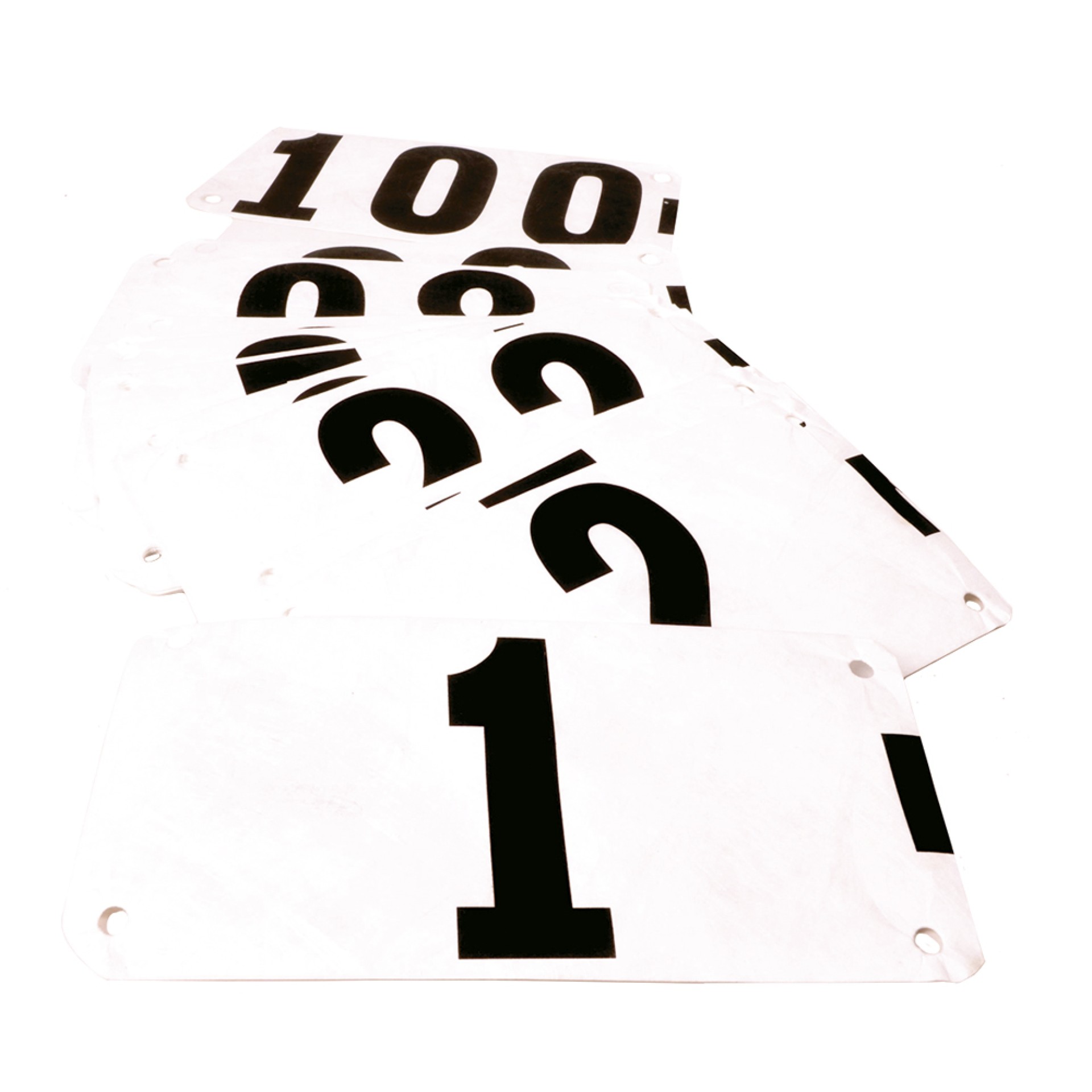 JUEGO DE DORSALES DE ATLETISMO