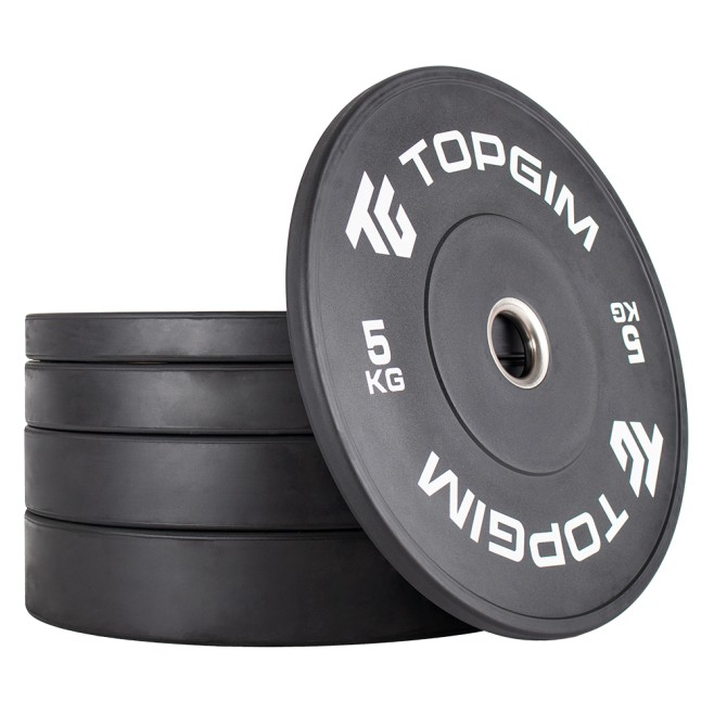 OLYMPIC BUMPER PLATE BLACK
