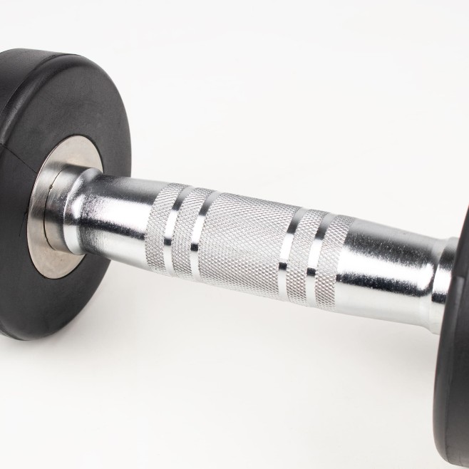 RUBBER ROUND DUMBBELL (UNIT)