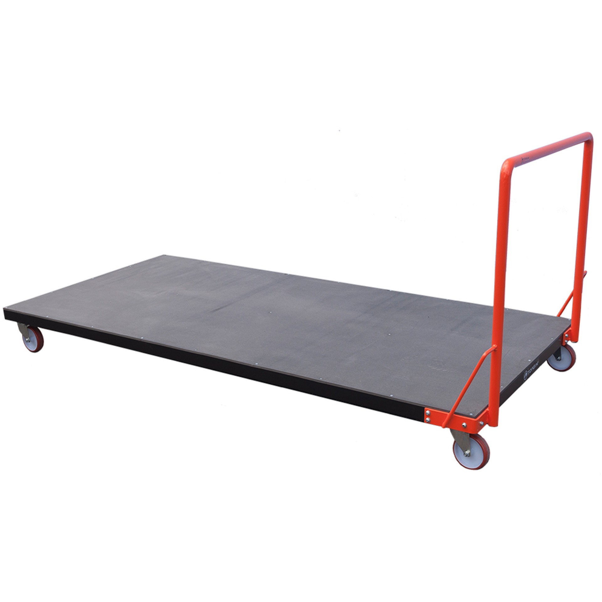 TROLLEY FOR TRANSPORTING CARPETS AND MATTRESSES