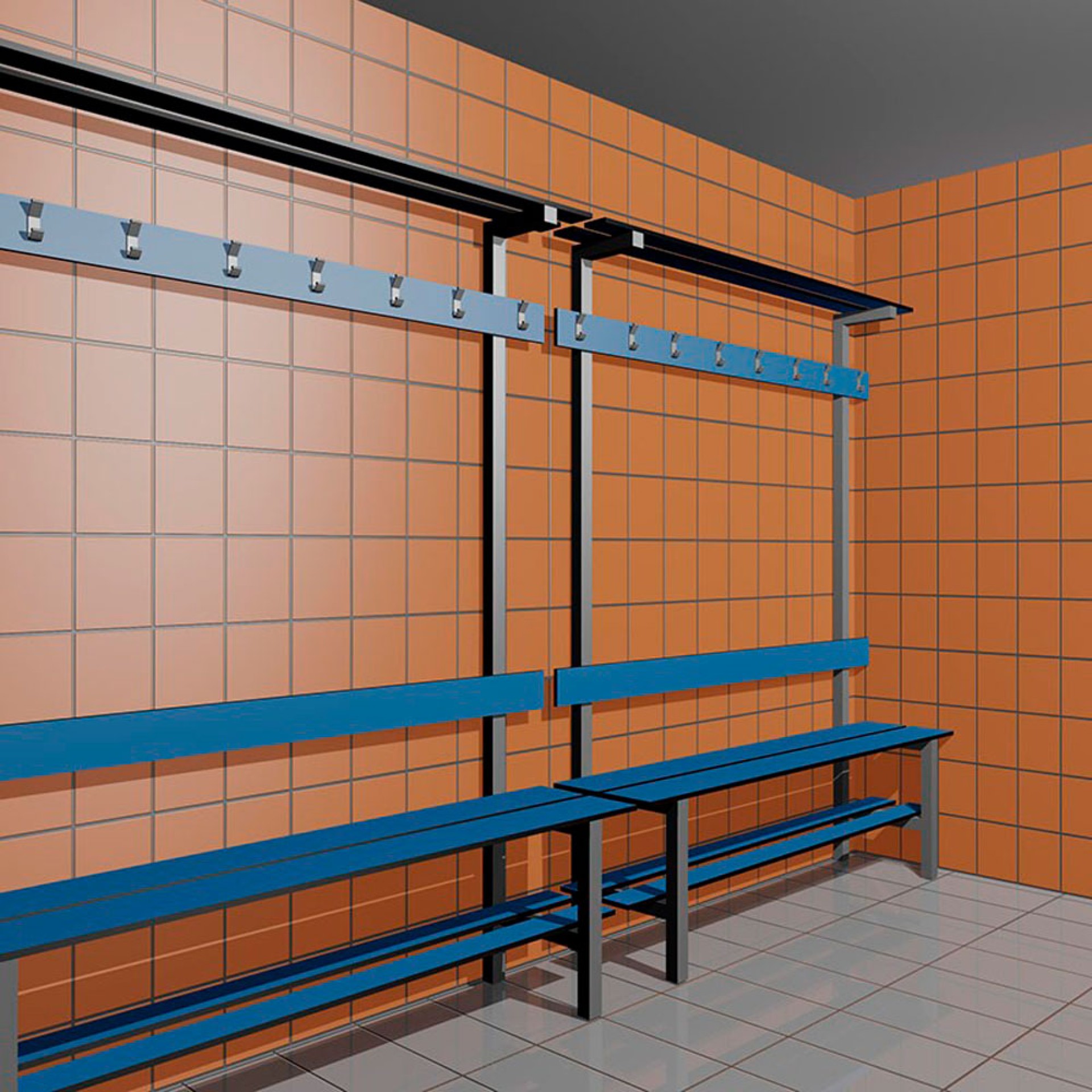 BANCO DE BAÑO SIMPLE FENÓLICO 5 FUNCIONES