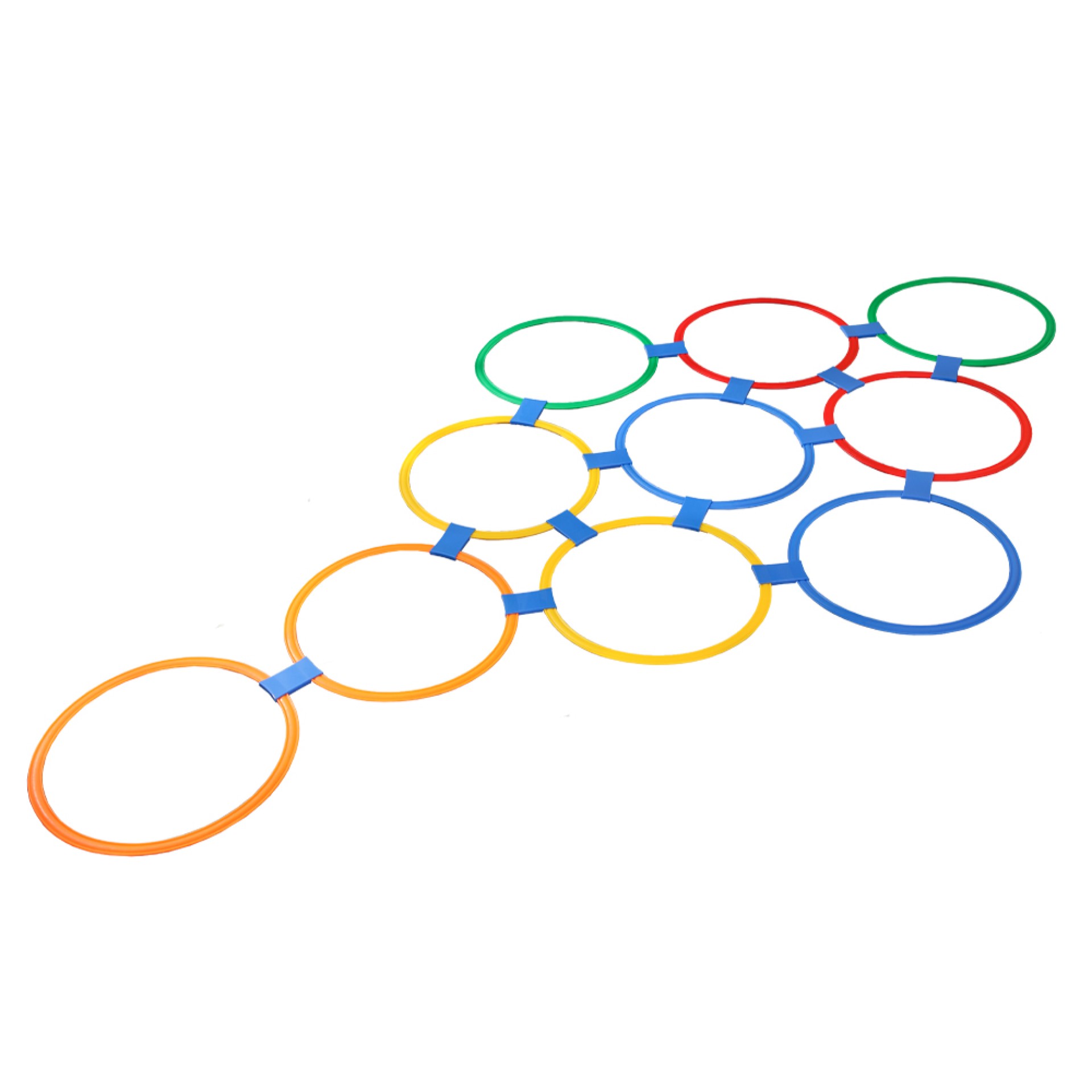 JUEGO DE 10 AROS PARA EL JUEGO DE LA RAYUELA