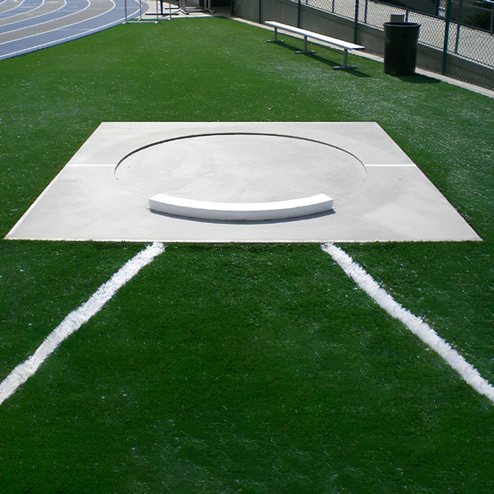 SHOT PUT CIRCLE BULKHEAD