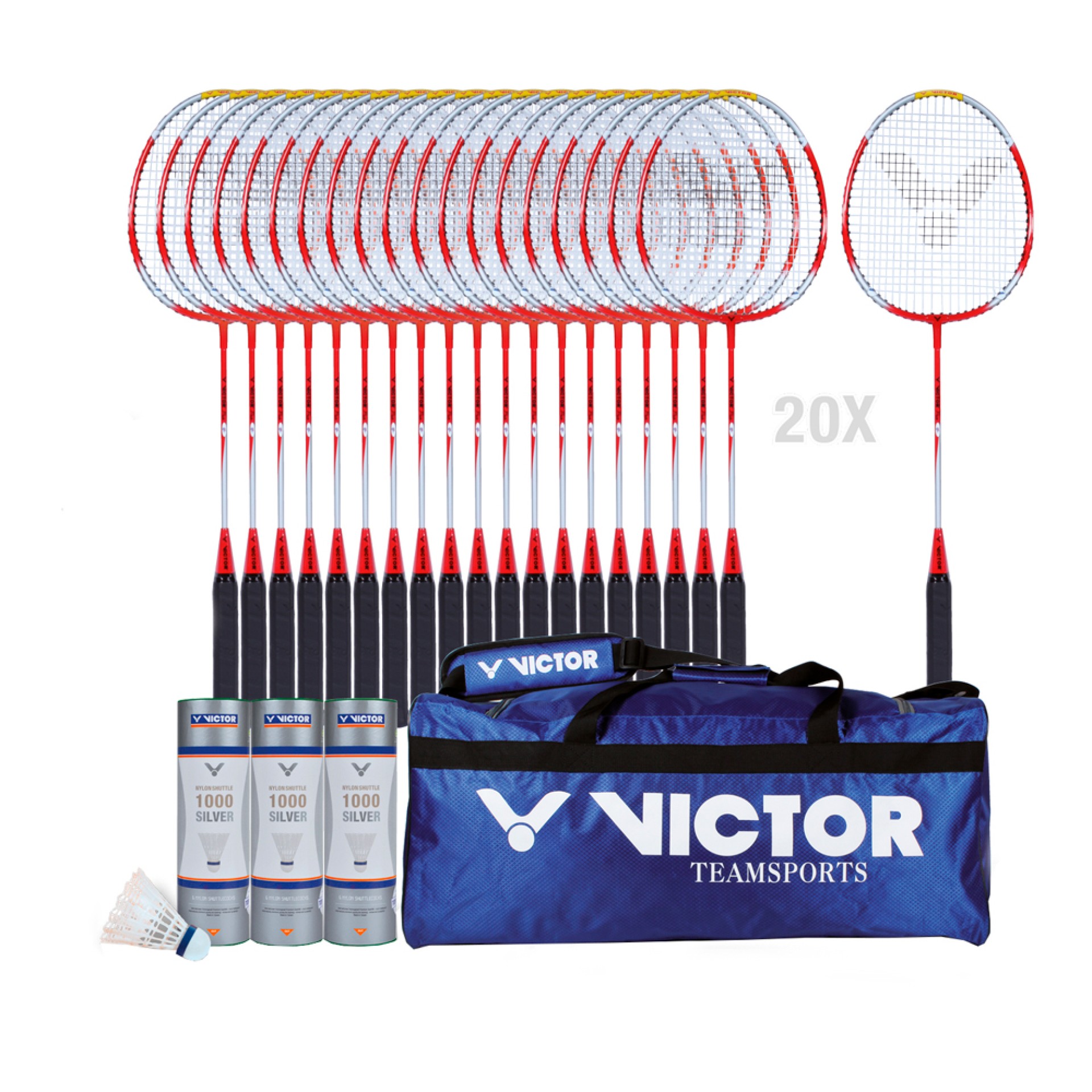 KIT BÁDMINTON VICTOR SCHOOL ALLROUND SET
