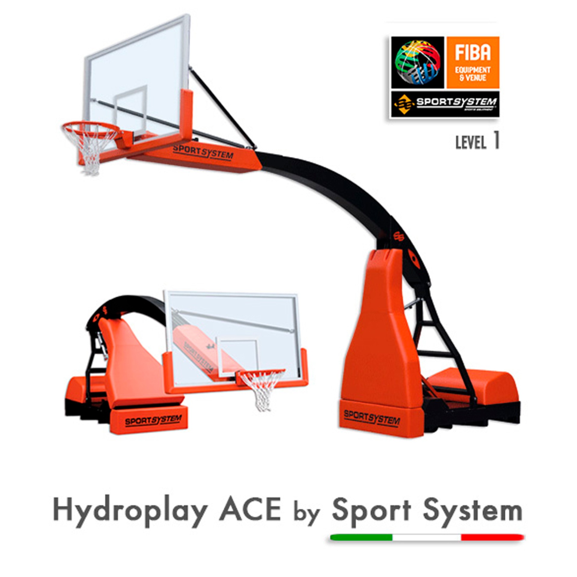 UNIDAD DE BALONCESTO EXTRAÍBLE SPORT SYSTEM HIDROPLAY ACE