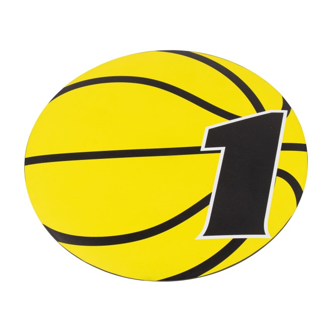 SET OF 5 FLOOR MARKERS FOR THROWING GAMES