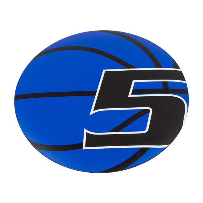 SET OF 5 FLOOR MARKERS FOR THROWING GAMES