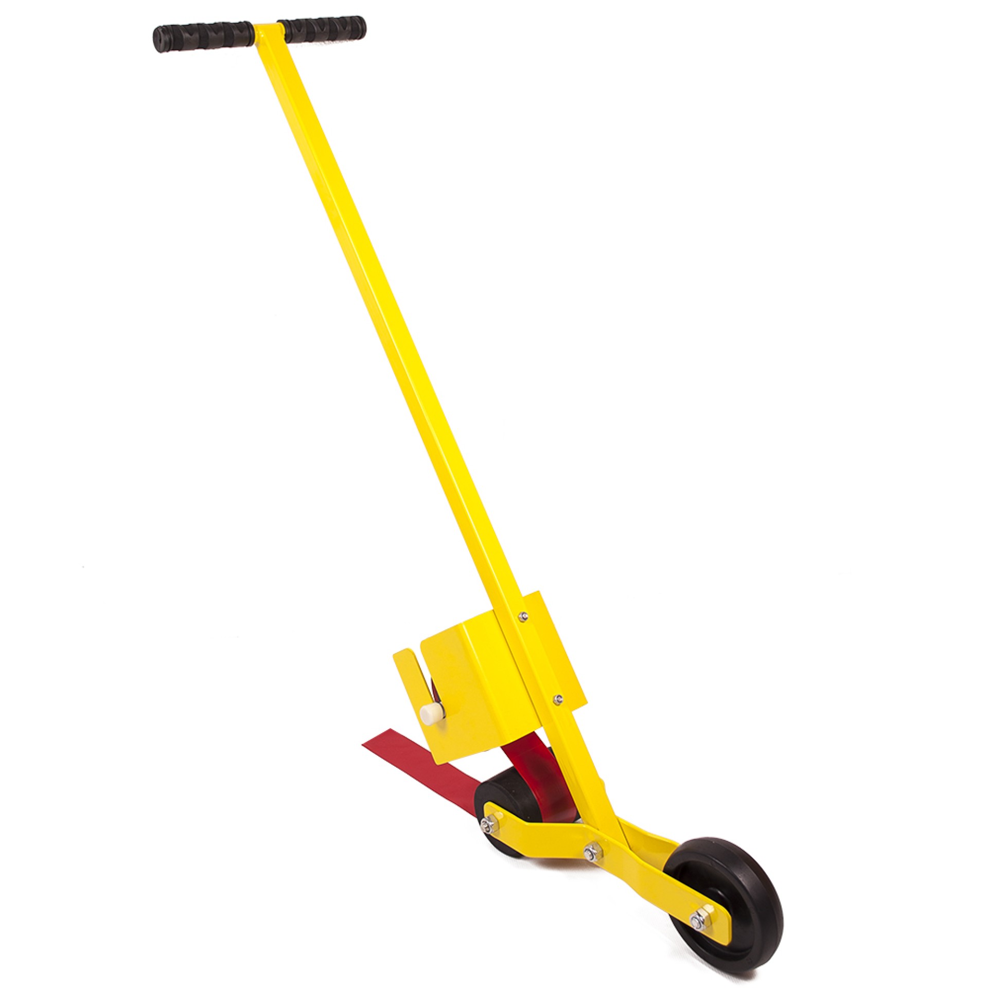 MÁQUINA PARA APLICAR CINTA ADHESIVA A SUELOS