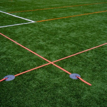 LOT OF 4 PIECES FOR ATTACHING BANDS TO PAVILION OR GRASS