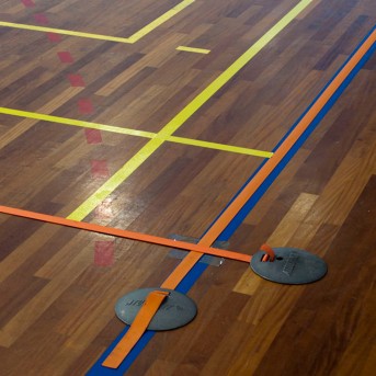 LOT OF 4 PIECES FOR ATTACHING BANDS TO PAVILION OR GRASS