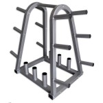 SUPORTE PARA BARRAS E DISCOS OLMPICOS