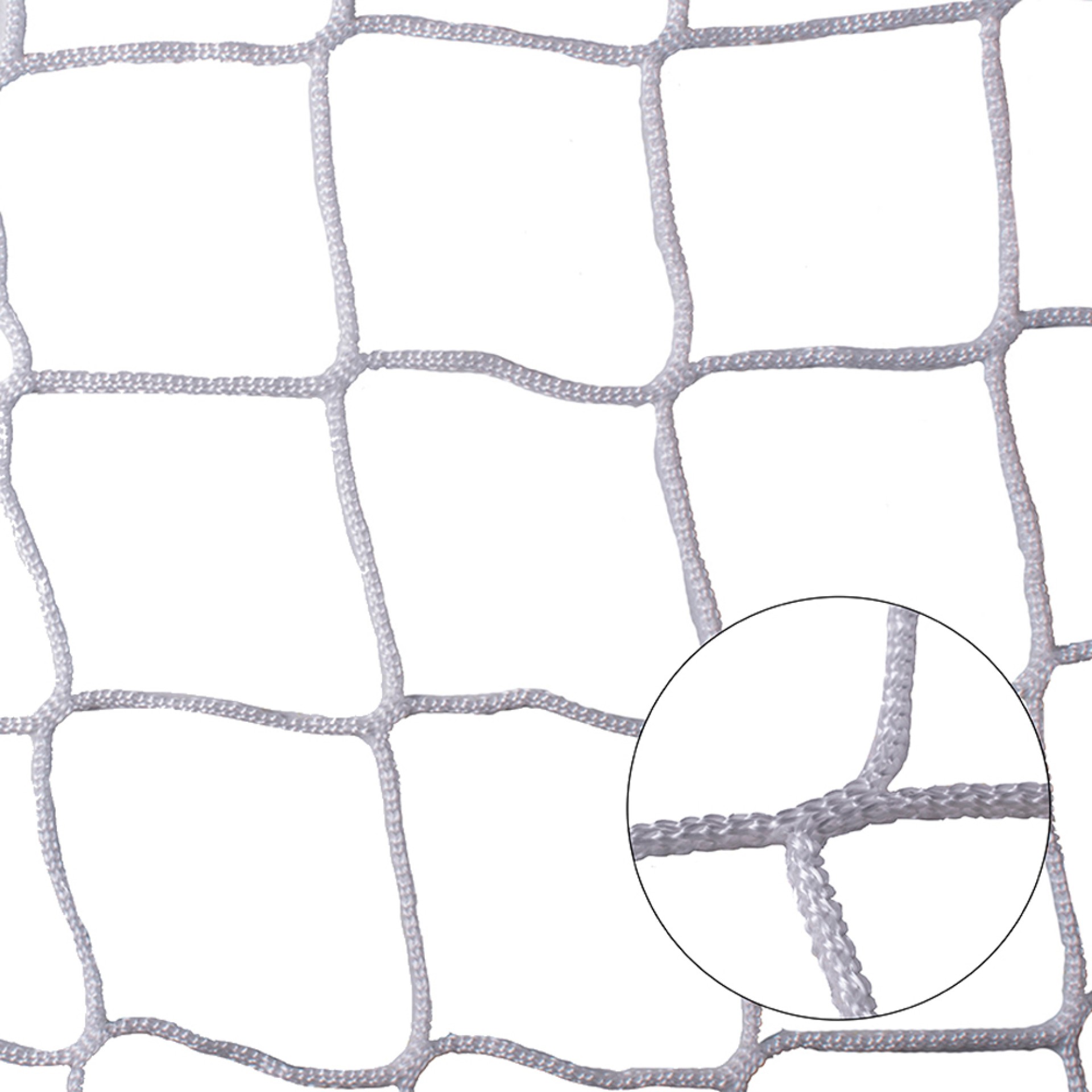 PAR DE REDES DE FUTBOL 7 (SIN NUDOS) 4mm