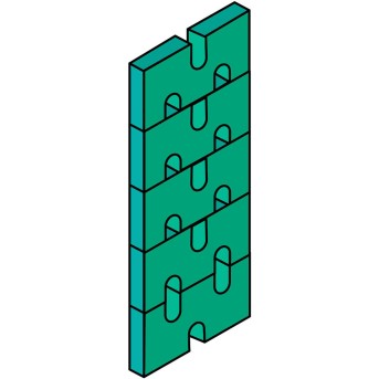 MDULO PEDAGGICO O`JUMP PRISES 60x30x6cm - 5PEAS