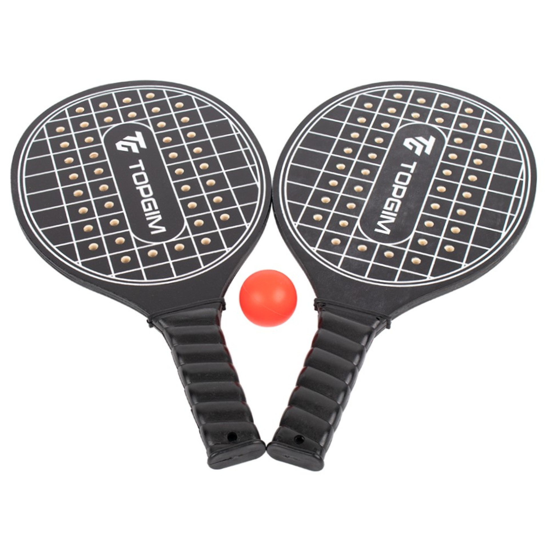 JUEGO DE RAQUETAS DE MADERA