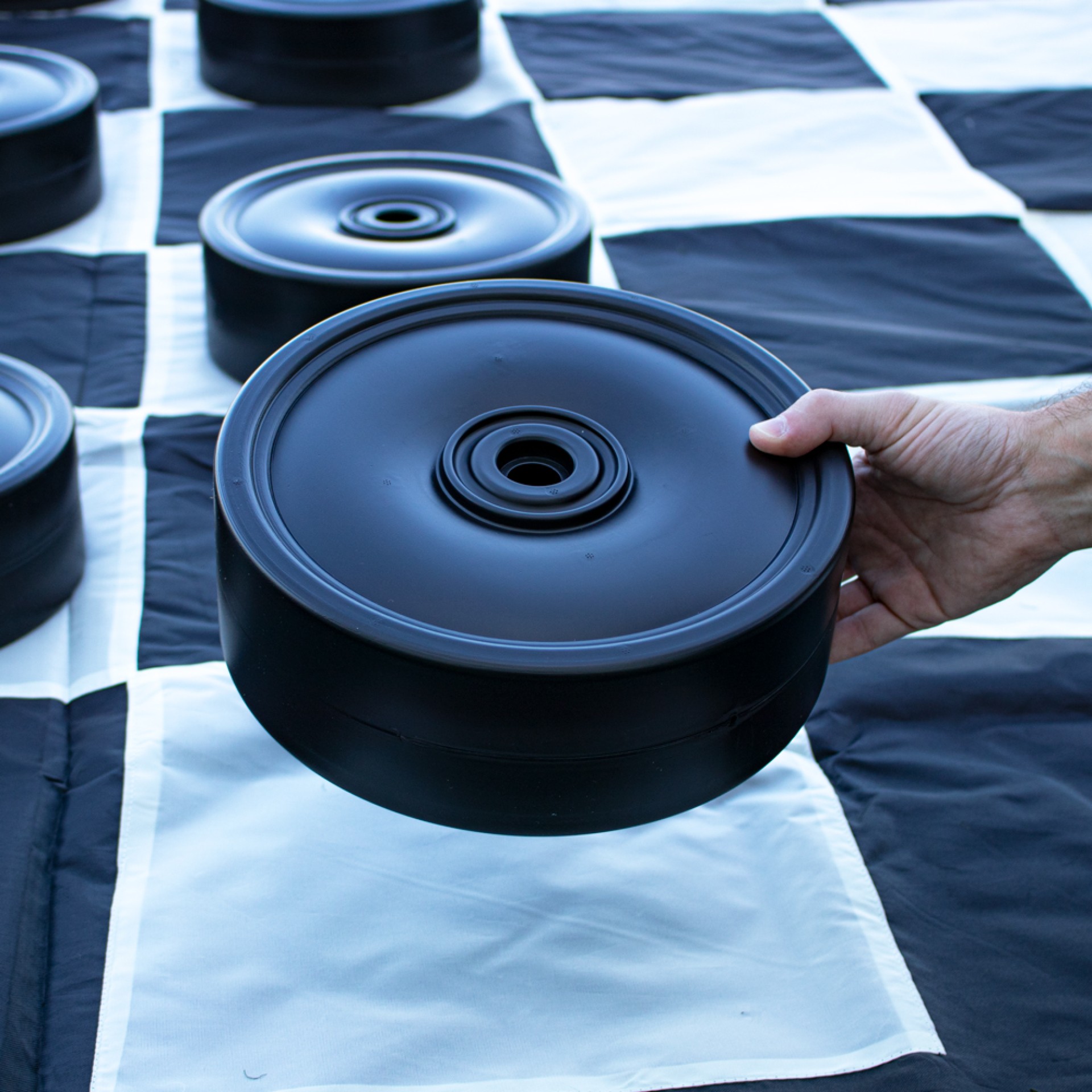 JOGO DE DAMAS GIGANTE