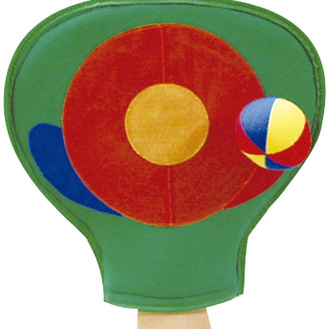 LUVA ALVO COM VELCRO SPORDAS + BOLA SOFT