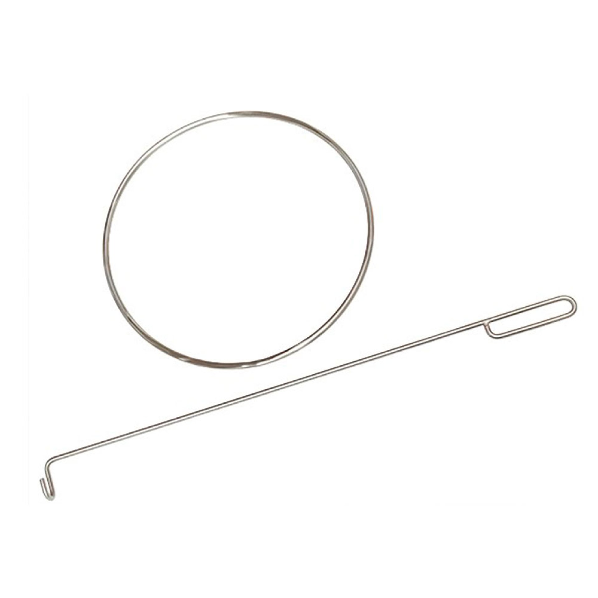 JUEGO DE ARCO Y GANCHO INOXIDABLE