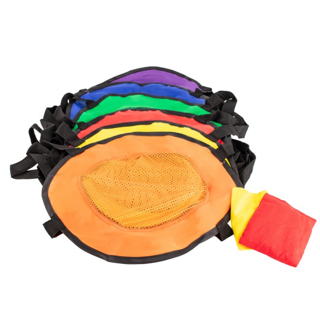 SET OF 6 THROW AND CATCH GAMES