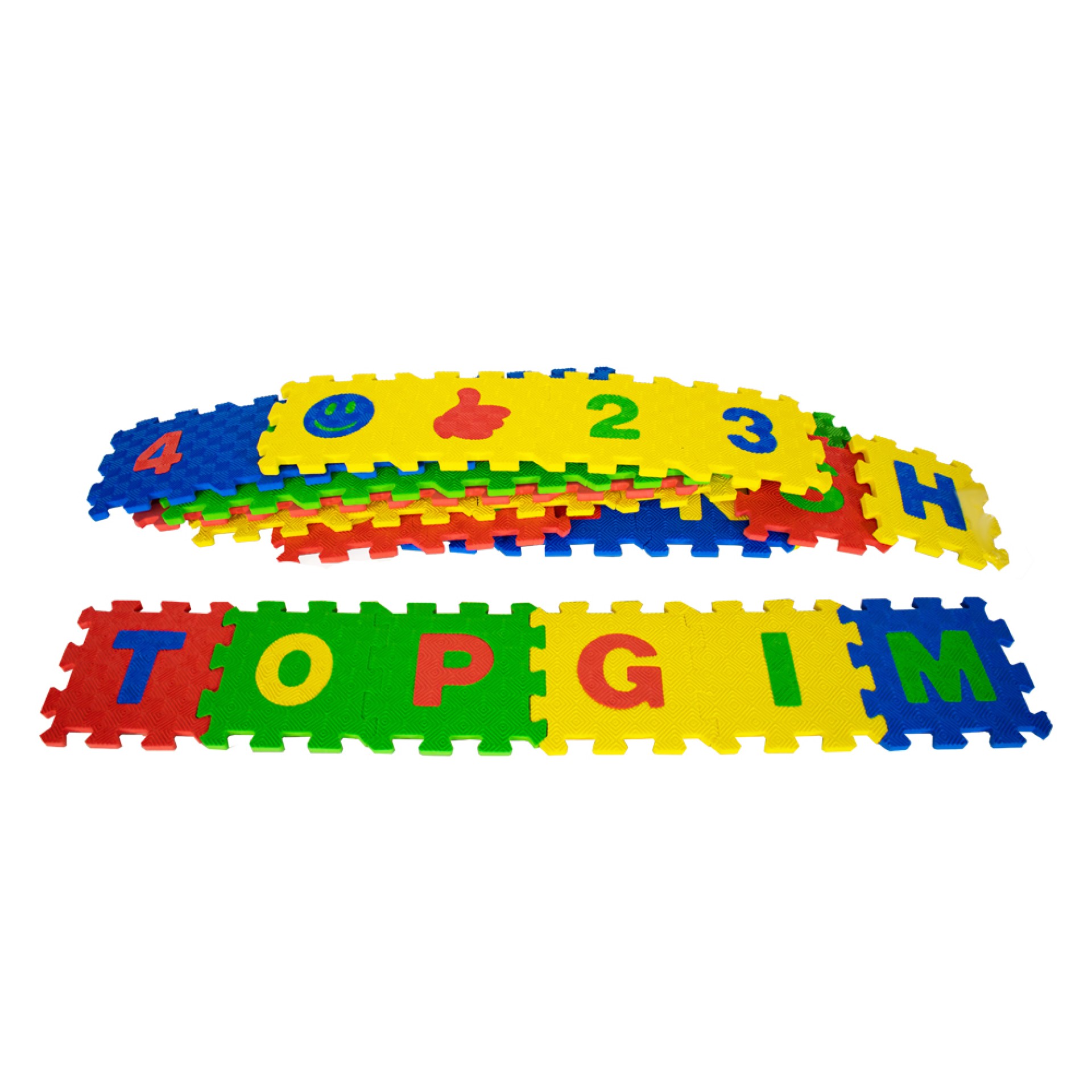 PUZZLE 36 PEÇAS ALFANUMÉRICAS