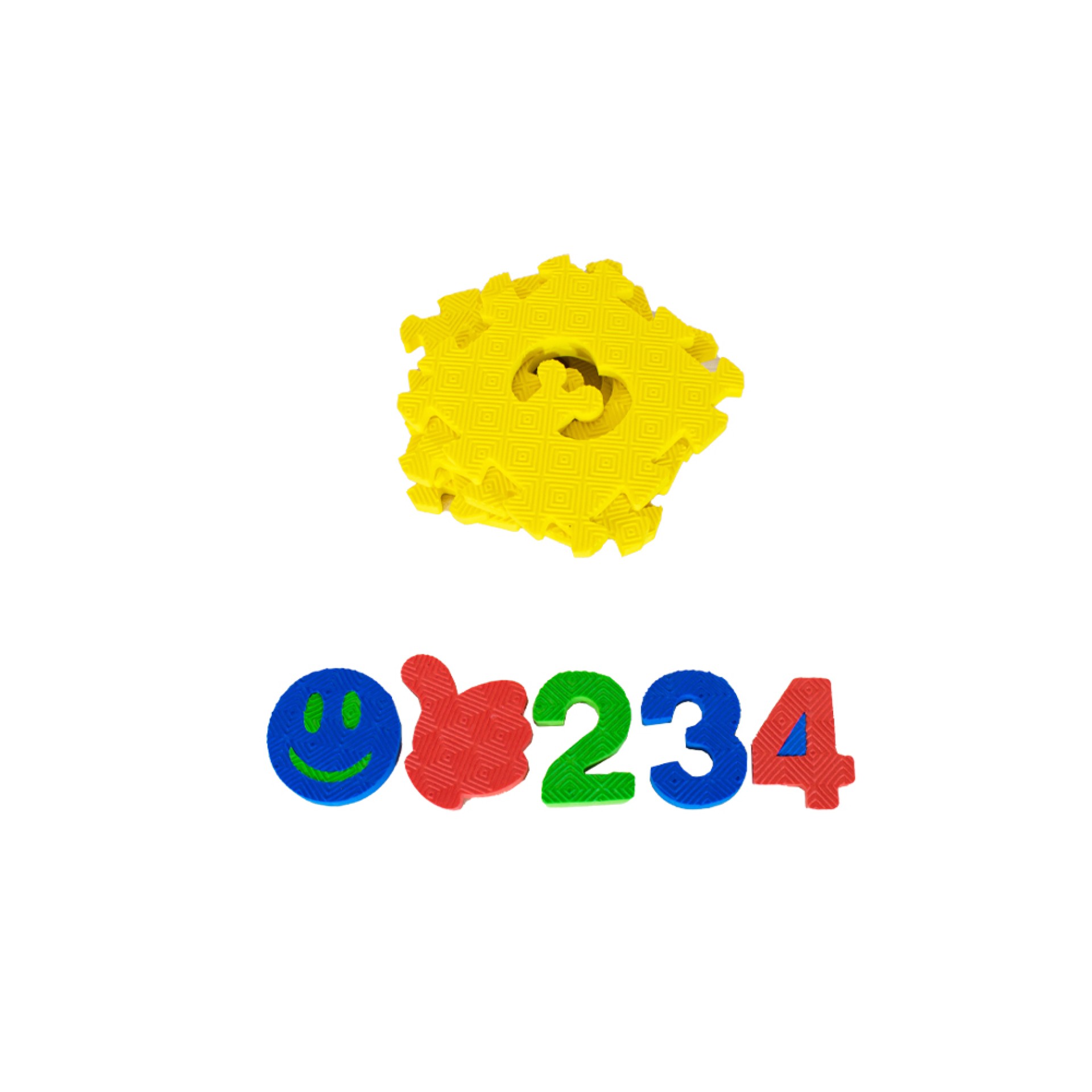 PUZZLE 36 PEÇAS ALFANUMÉRICAS