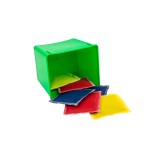 CONJUNTO DE 6 BALDES + 6 SACOS DE FEIJES