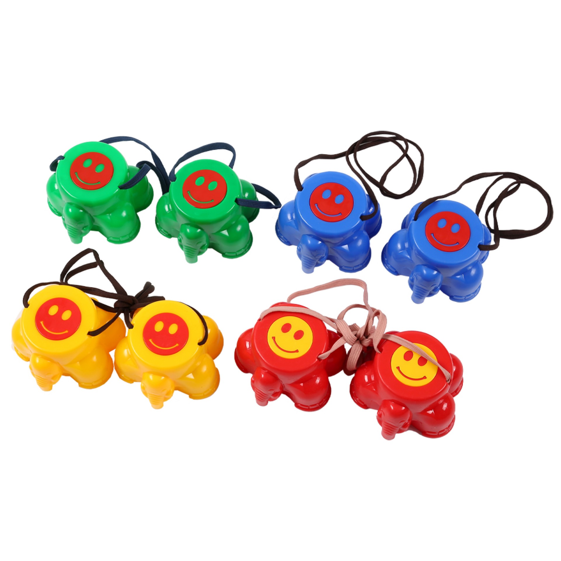 ZANCOS BAJOS CON PIES DE ELEFANTE (PAR)