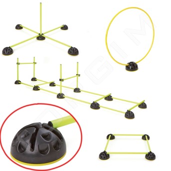 BASE RGIDA MULTIACTIVIDAD CON RANURA PARA ARCOS Y PICAS