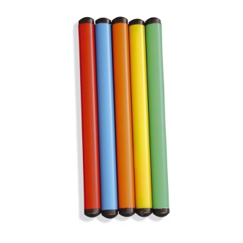 CONJUNTO DE 5 VARAS DE FUNDO COLORIDAS