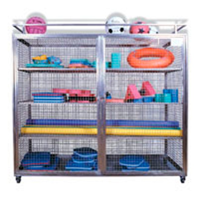 ARMRIO ALUMNIO PARA PISCINA 150x145x62cm