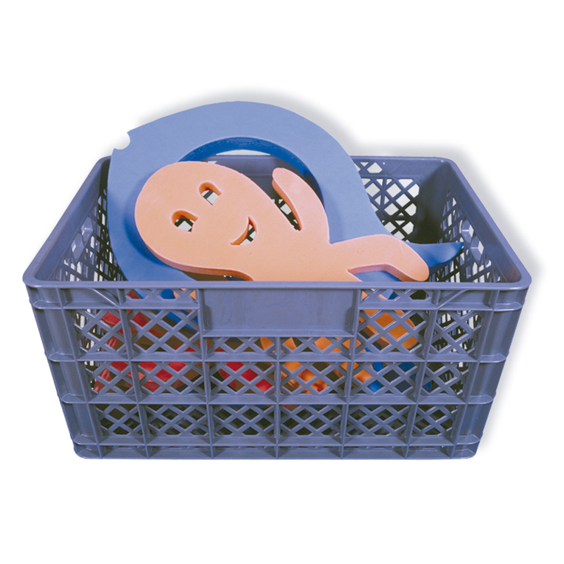 CESTA DE PLÁSTICO PARA MATERIALES VARIOS