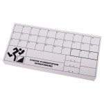 CONJUNTO DE 100 CARTES DE CONTROLO WATERPROOF