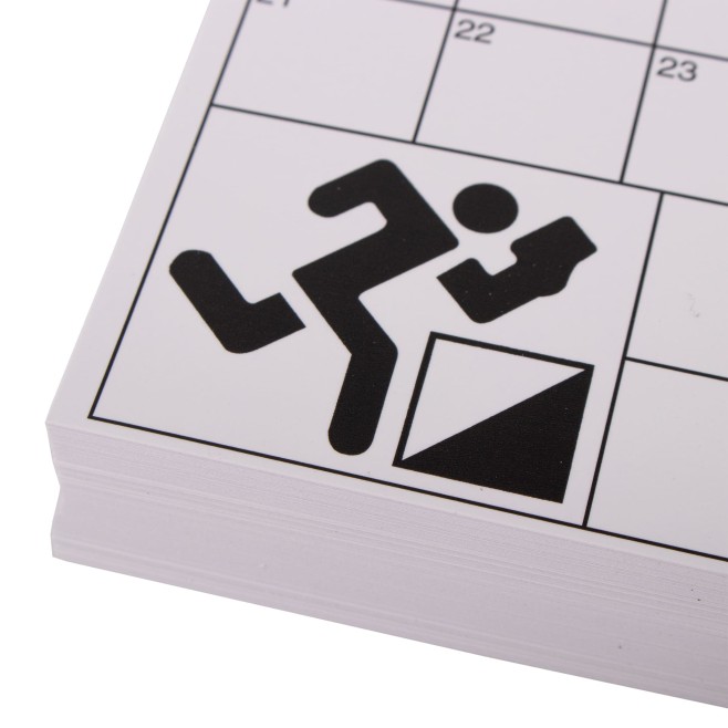 SET OF 100 WATERPROOF CONTROL CARDS