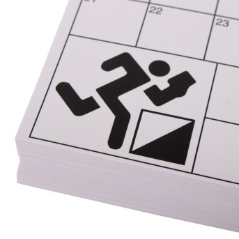 SET OF 100 WATERPROOF CONTROL CARDS