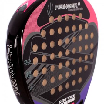PADEL RACKET SOFTEE RANGER FUCSIA