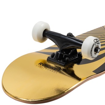 SKATE ROCKET TWISTED FOIL GOLD 7.50 IN SKATE ROCKET TWISTED FOIL GOLD 7.50 IN