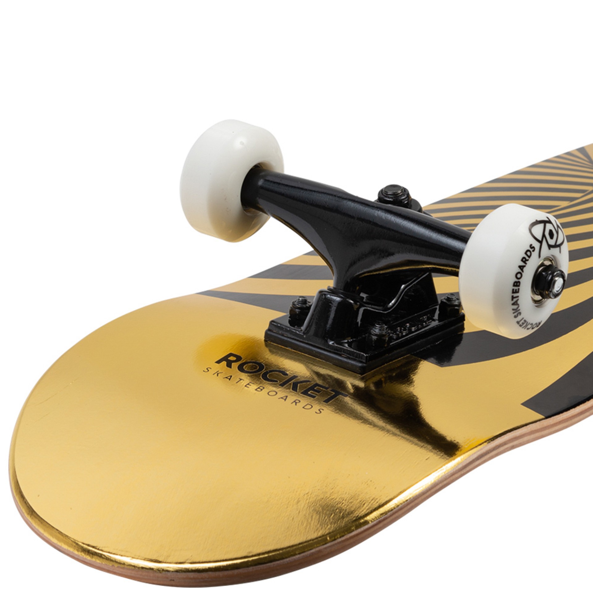 SKATE ROCKET TWISTED FOIL GOLD 7.50 IN