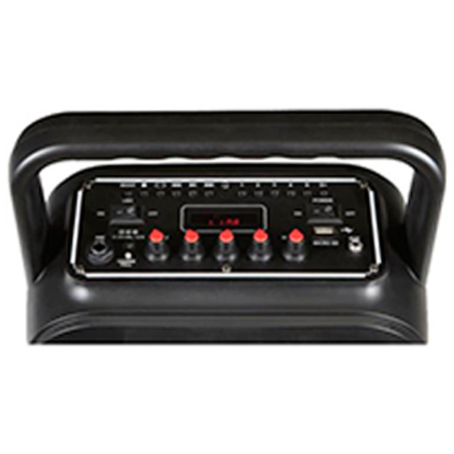 SISTEMA DE SONIDO PORTÁTIL FONESTAR BOX 35LED BATERÍA Y MICR