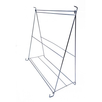 CAVALETE BAIXO EM METAL PARA BASTIDOR DE TIRO COM ARCO