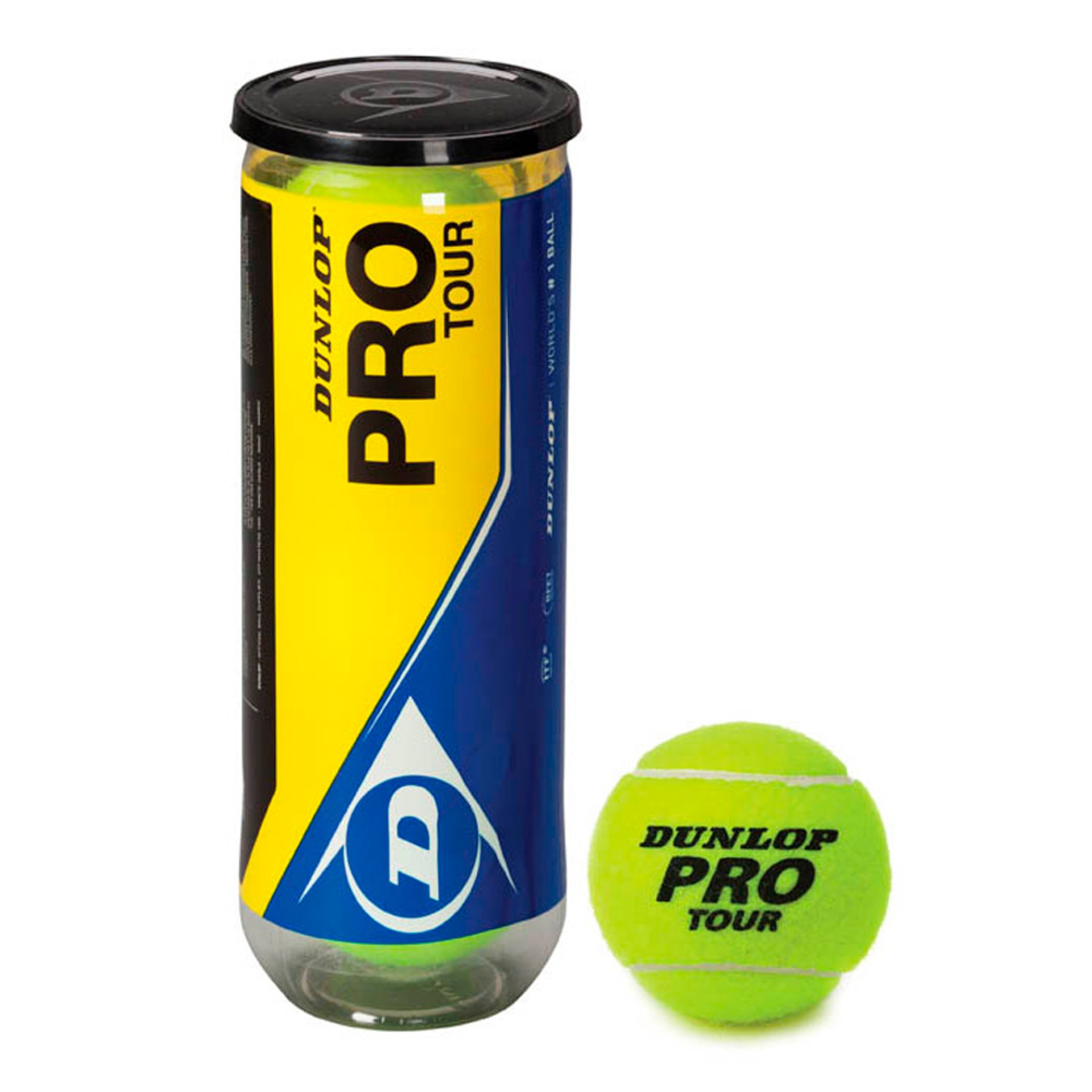 PELOTA TENIS DUNLOP ATP CHAMPIONSHIP (4 UNIDADES)