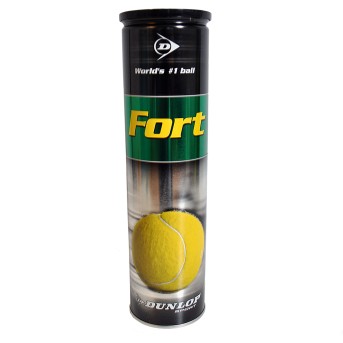 BOLA TNIS DUNLOP FORT ALL COURT (4 UNIDADES)