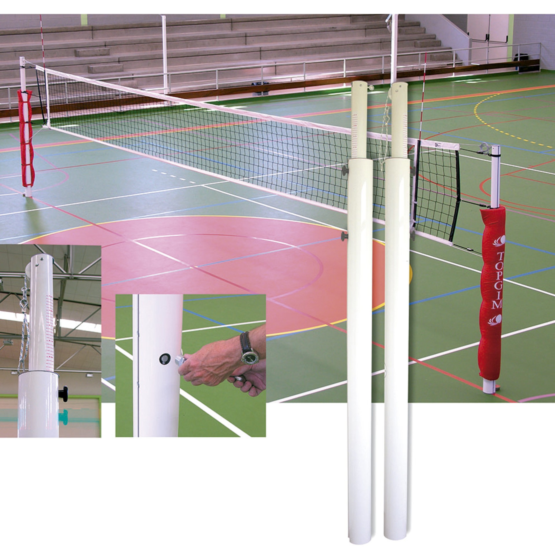 PAR POSTES VOLEIBOL ALTA COMPETIÇÃO