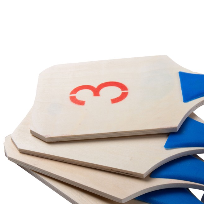 CAJA CON 22 PLACAS DE CAMBIO PARA VOLEIBOL