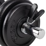 CONJUNTO DE BARRA E HALTERES (48KG)