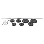 CONJUNTO DE BARRA E HALTERES (48KG)