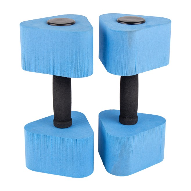 TRIANGULAR HYDROGYNASTIC DUMBBELLS (Pair)