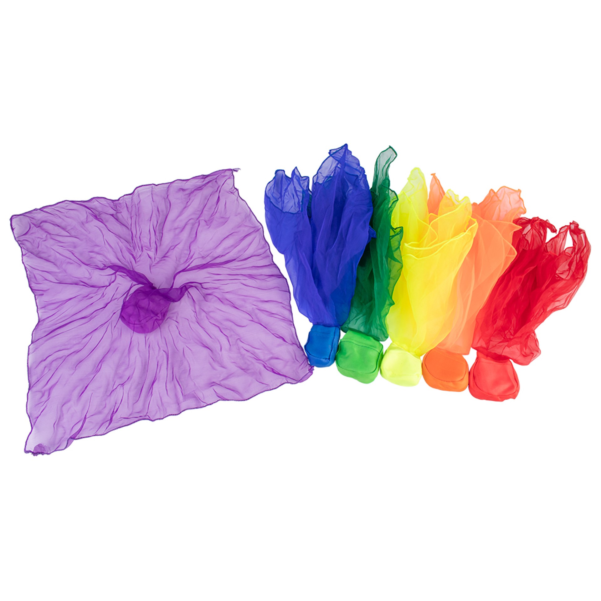 JUEGO DE 6 PAÑUELOS DE LASTRE PARA MALABARES