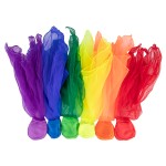 CONJUNTO 6 LENOS LASTRADOS PARA MALABARISMO