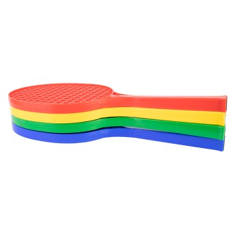 JUEGO DE 4 RAQUETAS DE TENIS DE PLSTICO